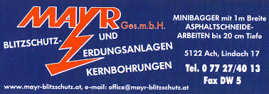 Blitzschutz Mayr